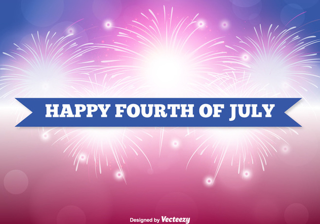 Fourth of July Illustration - vector gratuit #357093